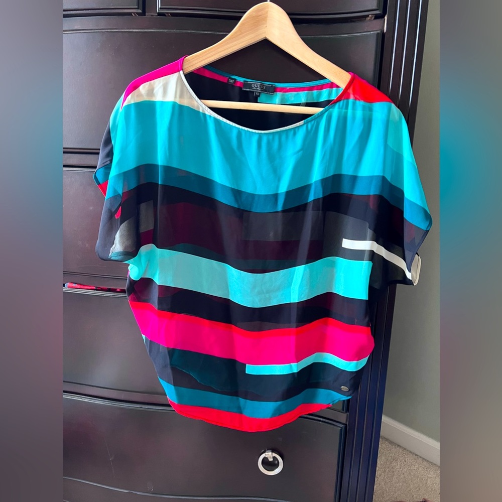 Guess sheer blouse